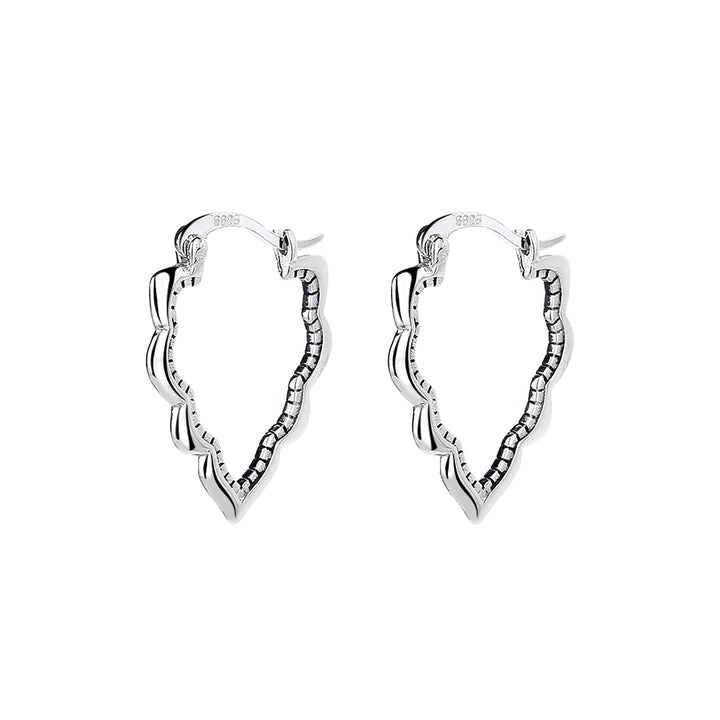 Sterling Silver Casablanca Hoops
