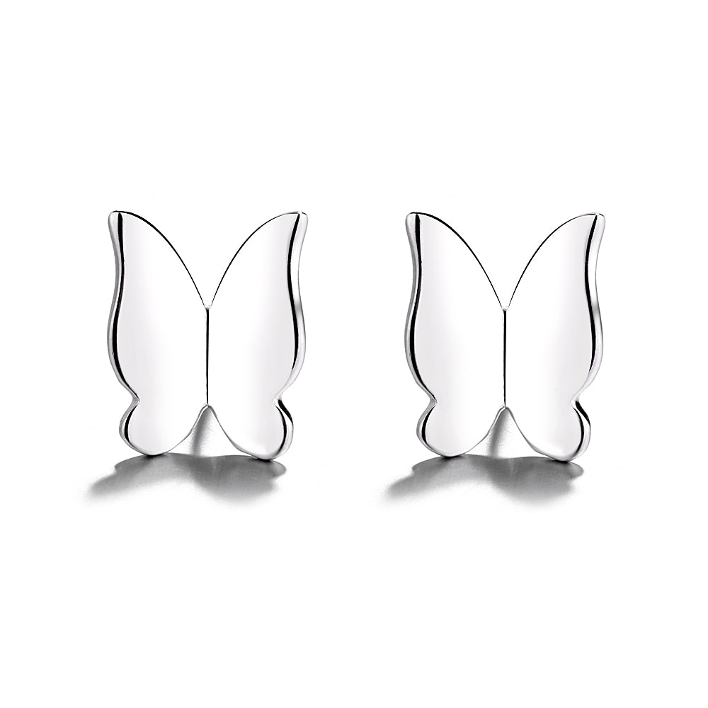 Sterling Silver Butterfly Earrings
