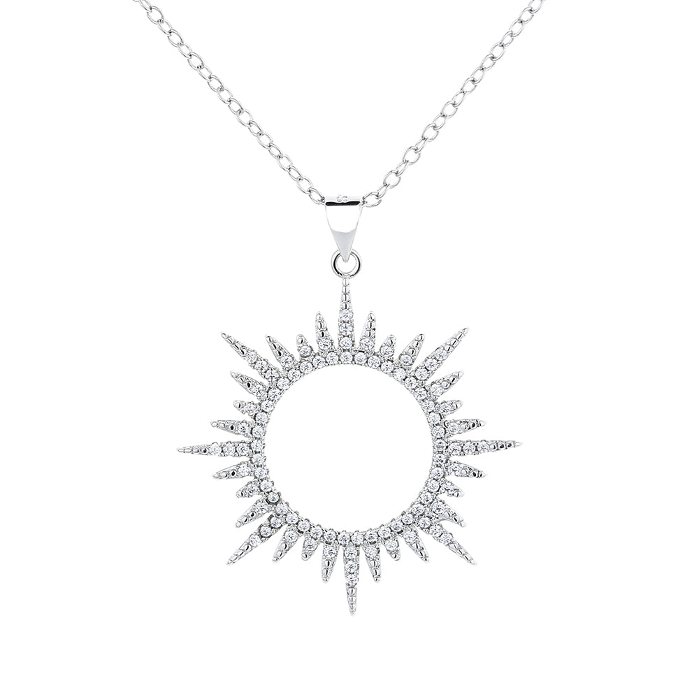 Swarovski sunburst necklace hotsell