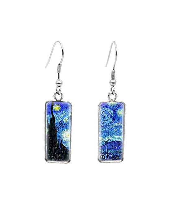 A Starry Night Hook Earrings