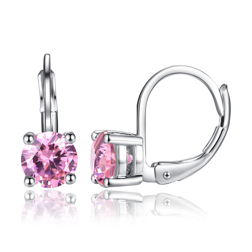 Classic Swarovski Crystal Huggie Earring