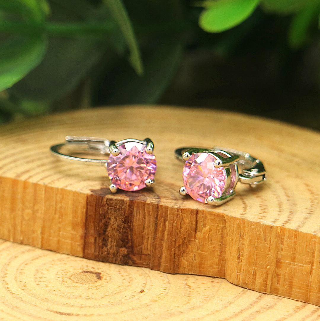 Classic Swarovski Crystal Huggie Earring