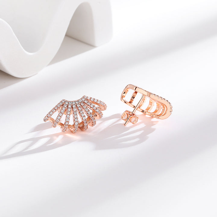Genuine Crystal 18k Gold Cuff