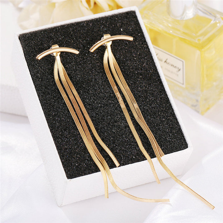 14K Gold Drop and Dangle Earrings