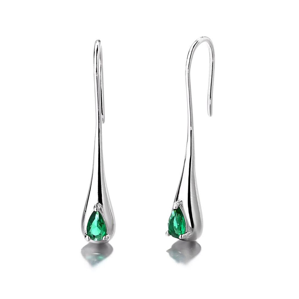 Sterling Silver Water Drop Earrings