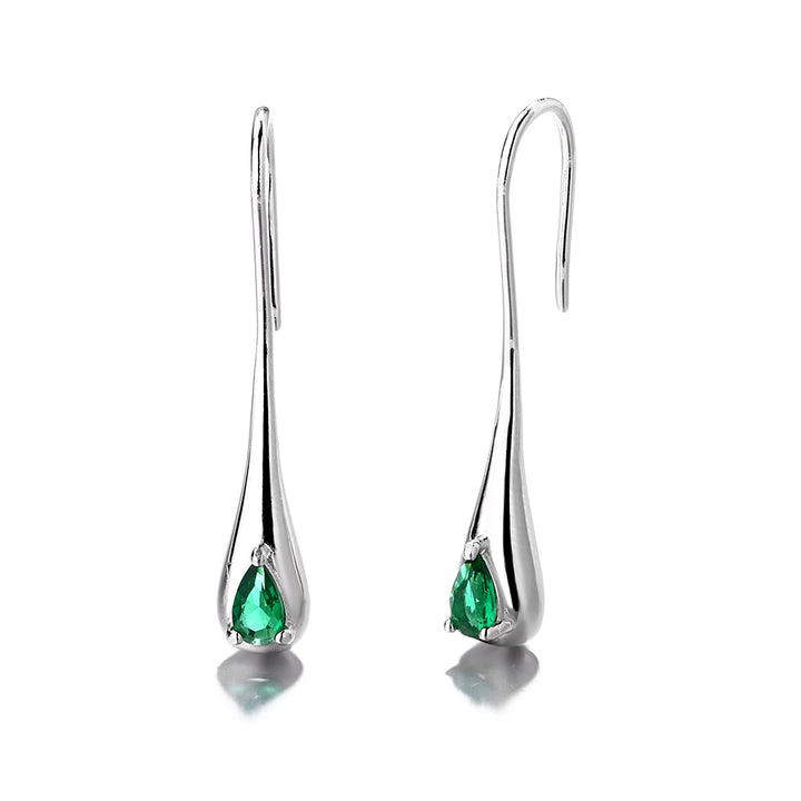 Sterling Silver Water Drop Earrings