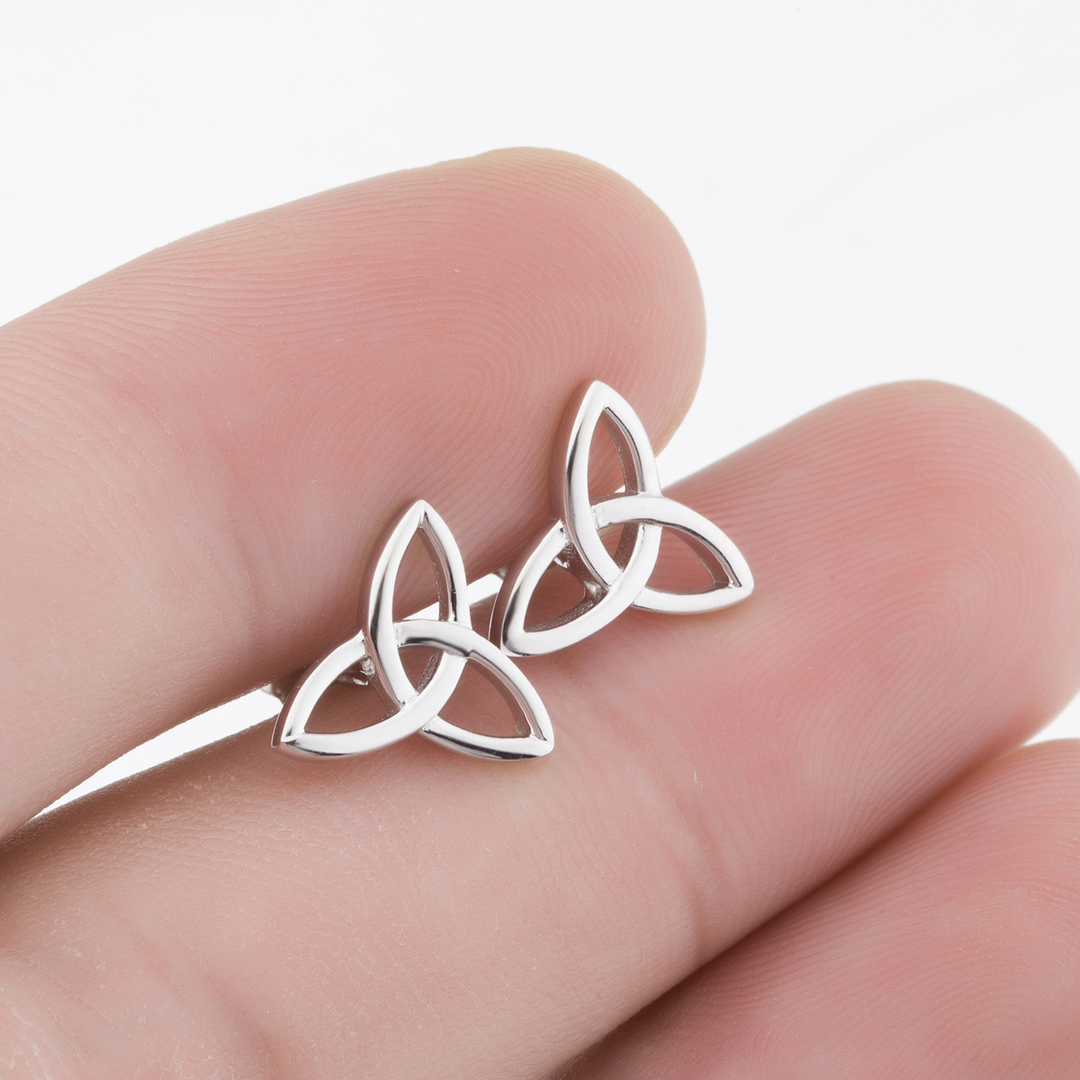 Sterling Silver Celtic Stud Earring