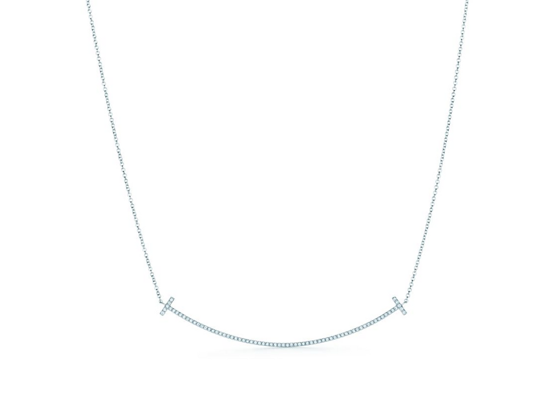 Sterling Silver Smile 20" Pendant Necklace