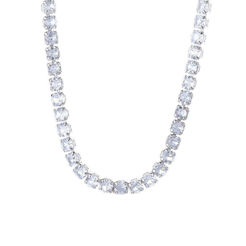 14K Gold Plated Tennis Necklace