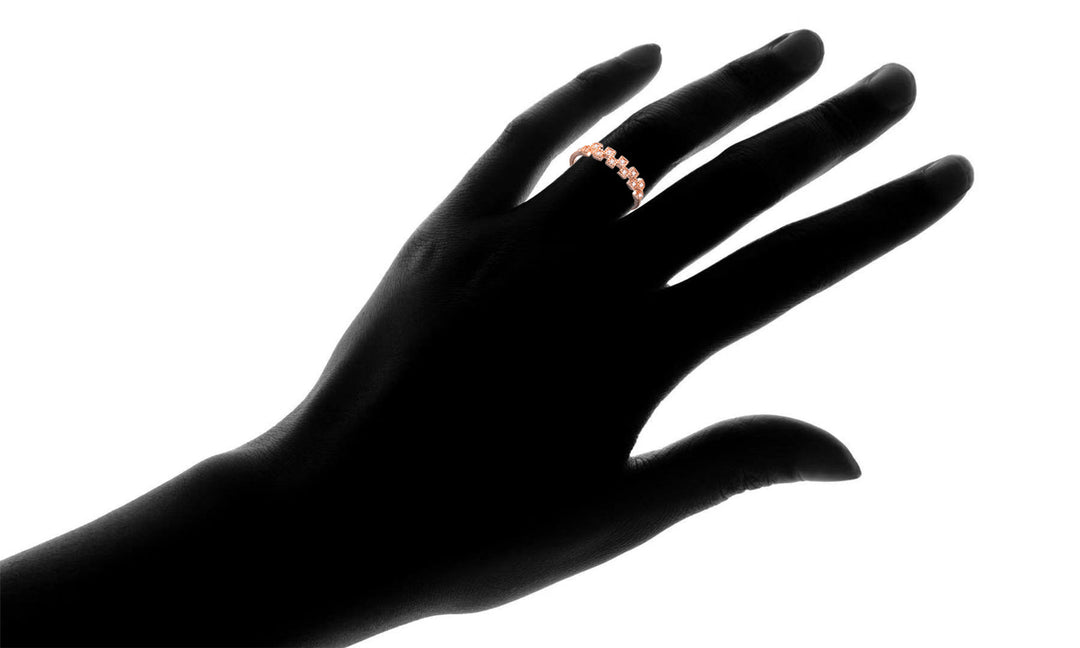 18K Gold Plated Vintage Ring with crystals form Swarovski