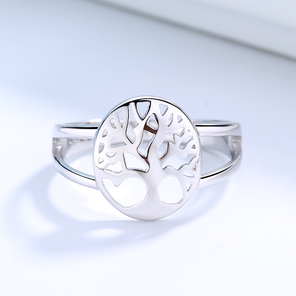 Sterling Silver Tree of Life Ring