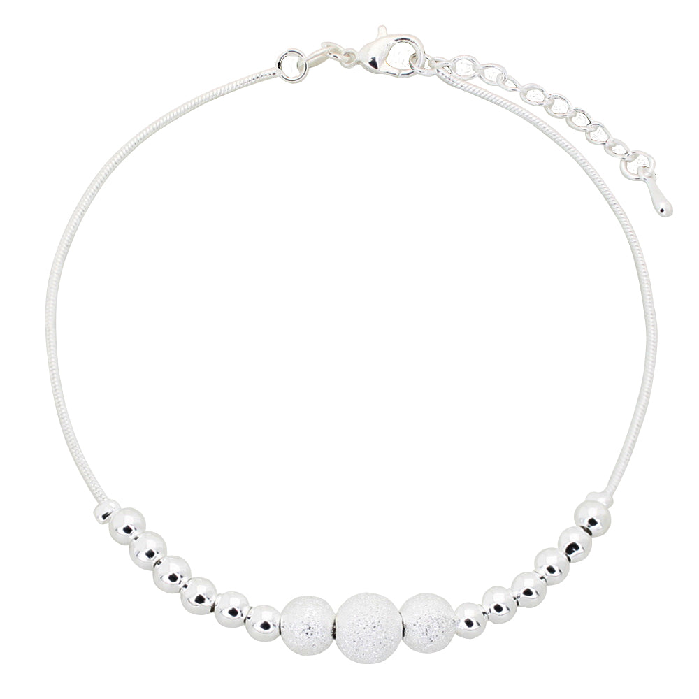 Graduate Ball Beads Anklet