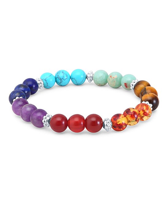 Genuine Gemstone Healing Chakra Bracelet