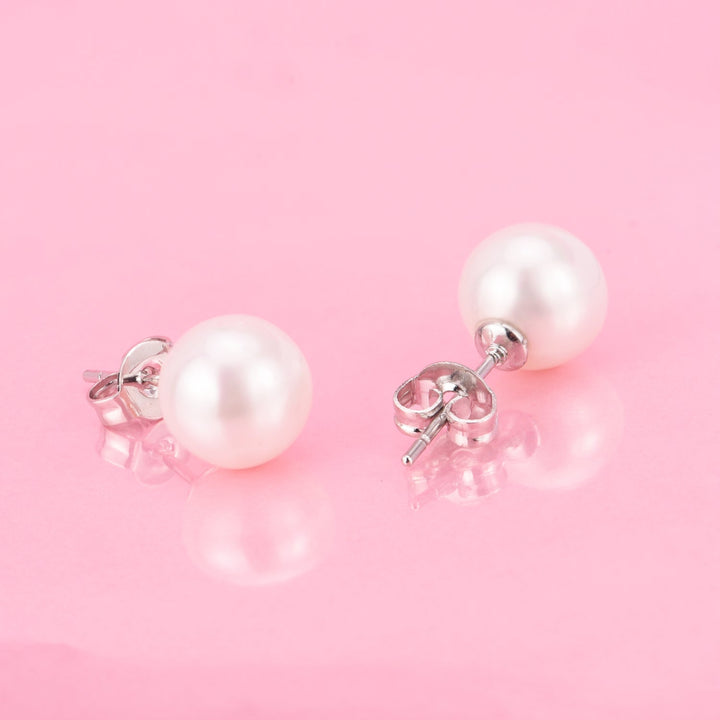 4.00 CTTW Genuine Cultured Pearl Earring