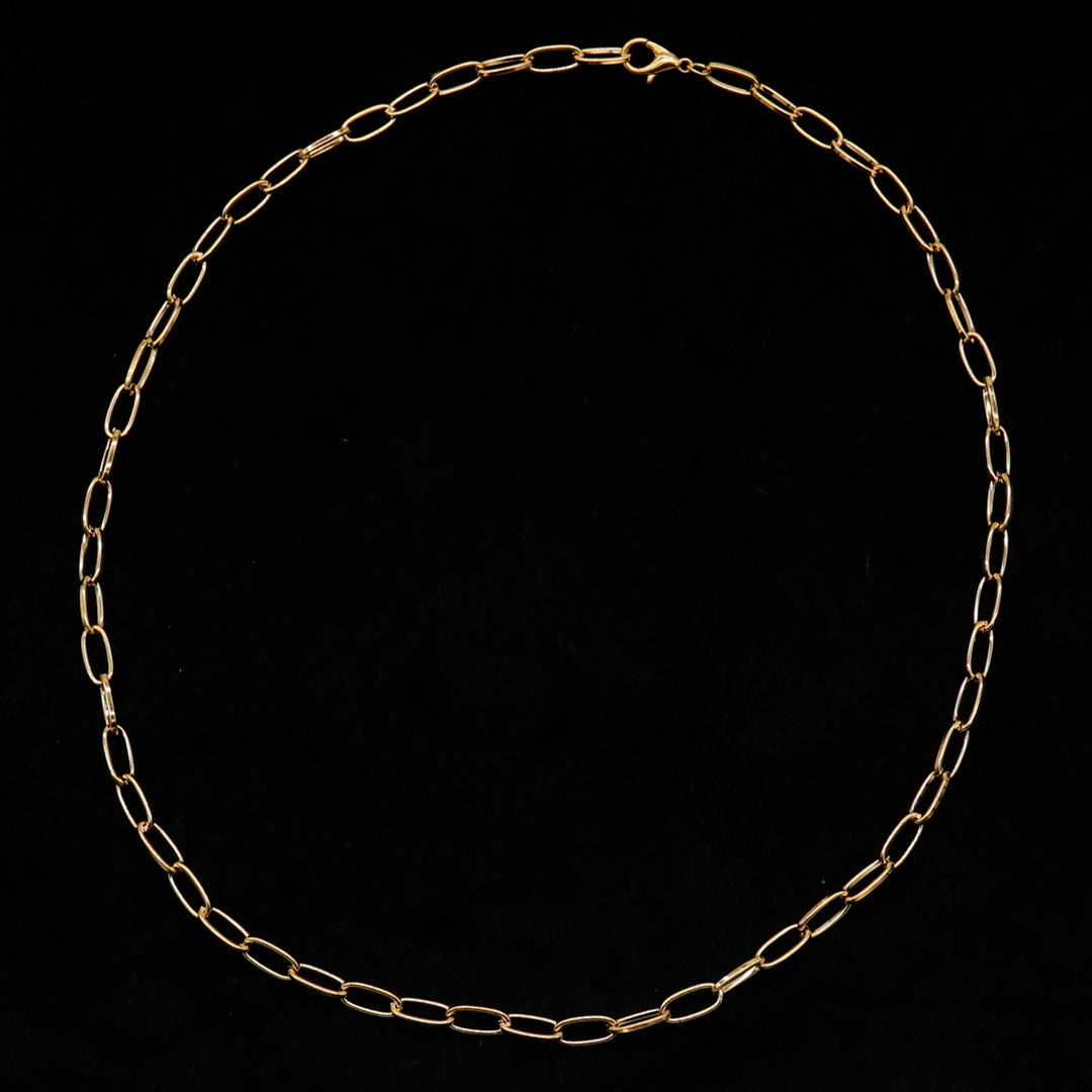 Gold Link Chain 18 inch and 24 inch