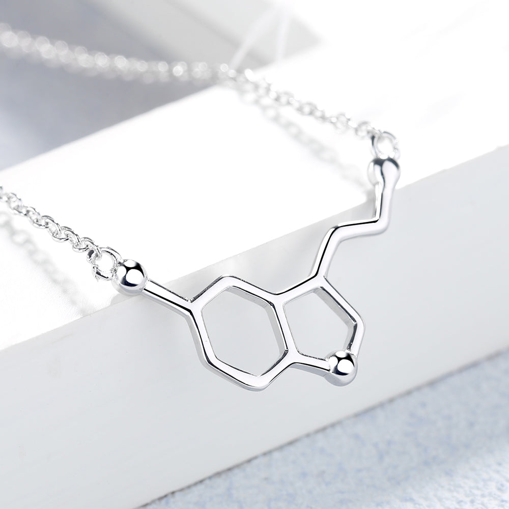 Sterling Silver Serotonin Necklace Pendant