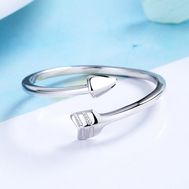 Sterling Silver Bypass Arrow Ring
